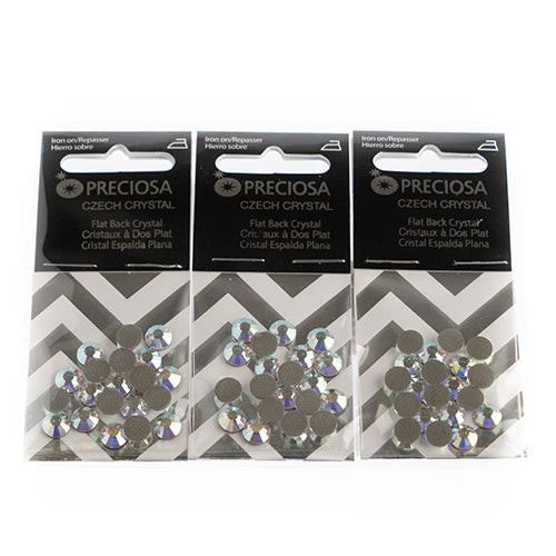 Preciosa Viva 12 Crystal Flatback Hotfix SS30
