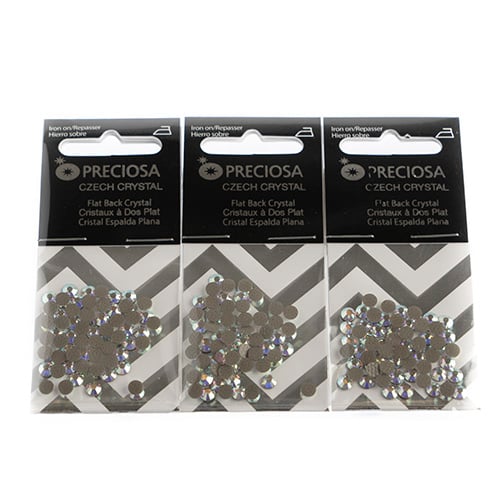 Preciosa Viva 12 Crystal Flatback Hotfix SS16 