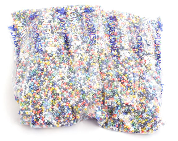 Czech Seed Beads 10/0 Opaque - Assorted Shades