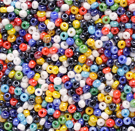 Czech Seed Beads 10/0 Opaque - Assorted Shades