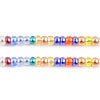 Czech Seed Beads 10/0 Transparent - Multi Shades