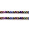 Czech Seed Beads 10/0 Metallic Multi Shades