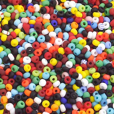 Czech Seed Beads 10/0 Opaque - Assorted Shades