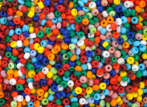 Czech Seed Beads 10/0 Opaque - Assorted Shades