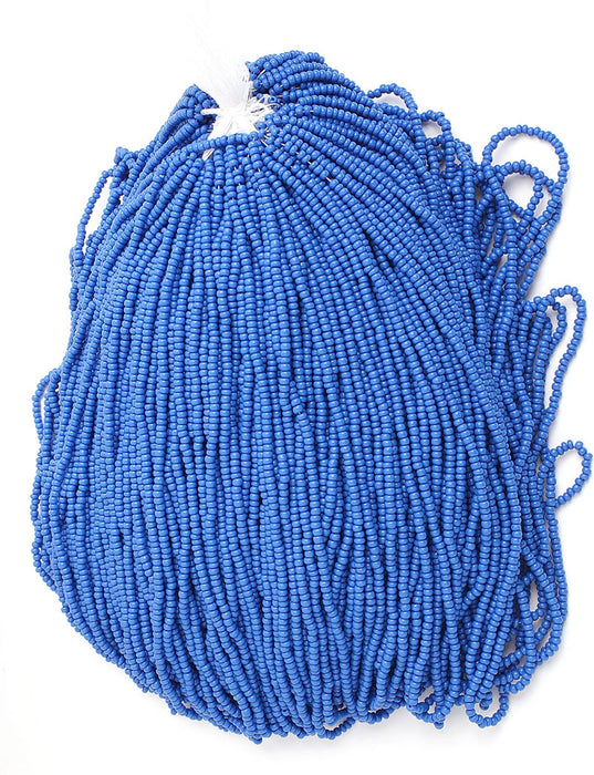 Czech Seed Beads 10/0 Opaque - Blue Shades