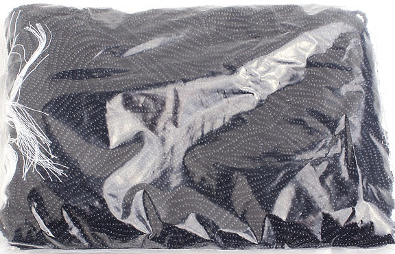 Czech Seed Beads 10/0 Opaque - Black/Grey Shades