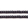 Czech Seed Beads 10/0 Opaque - Black/Grey Shades