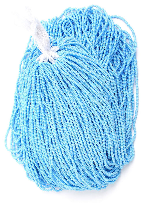 Czech Seed Beads 10/0 Opaque - Blue Shades
