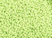 Czech Seed Beads 10/0 Opaque - Green Shades