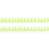 Czech Seed Beads 10/0 Opaque - Green Shades