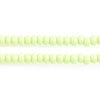 Czech Seed Beads 10/0 Opaque - Green Shades