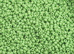 Czech Seed Beads 10/0 Opaque - Green Shades