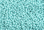 Czech Seed Beads 10/0 Opaque - Green Shades