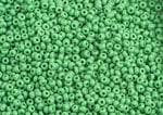 Czech Seed Beads 10/0 Opaque - Green Shades