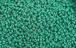 Czech Seed Beads 10/0 Opaque - Green Shades