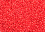 Czech Seed Beads 10/0 Opaque - Red Shades