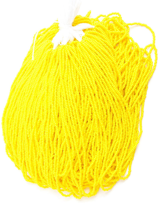 Czech Seed Beads 10/0 Opaque -Yellow/Orange Shades