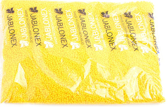 Czech Seed Beads 10/0 Opaque -Yellow/Orange Shades