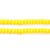 Czech Seed Beads 10/0 Opaque -Yellow/Orange Shades