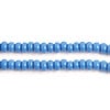 Czech Seed Beads 10/0 Opaque - Blue Shades