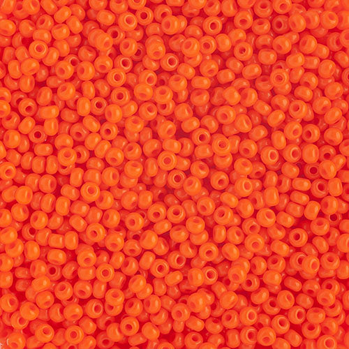Czech Seed Beads 10/0 Opaque -Yellow/Orange Shades