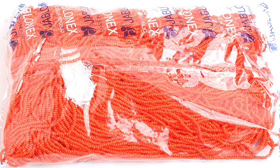 Czech Seed Beads 10/0 Opaque -Yellow/Orange Shades