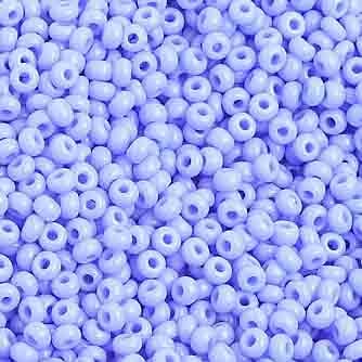 Czech Seed Beads 10/0 Opaque - Blue Shades