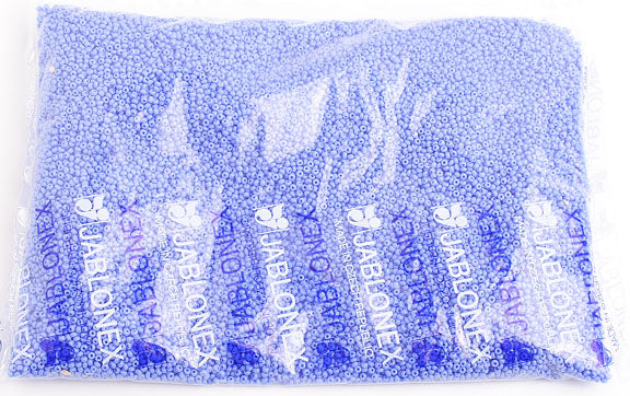 Czech Seed Beads 10/0 Opaque - Blue Shades