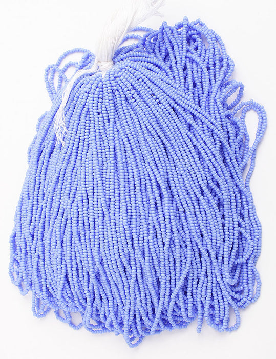 Czech Seed Beads 10/0 Opaque - Blue Shades