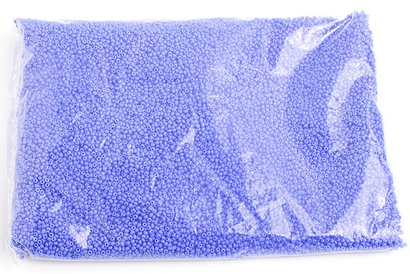 Czech Seed Beads 10/0 Opaque - Blue Shades