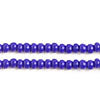 Czech Seed Beads 10/0 Opaque - Blue Shades