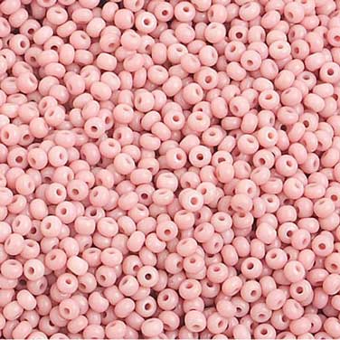 Czech Seed Beads 10/0 Opaque - Pink Shades