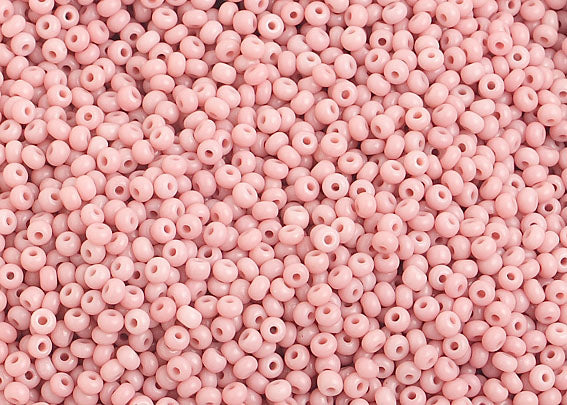 Czech Seed Beads 10/0 Opaque - Pink Shades