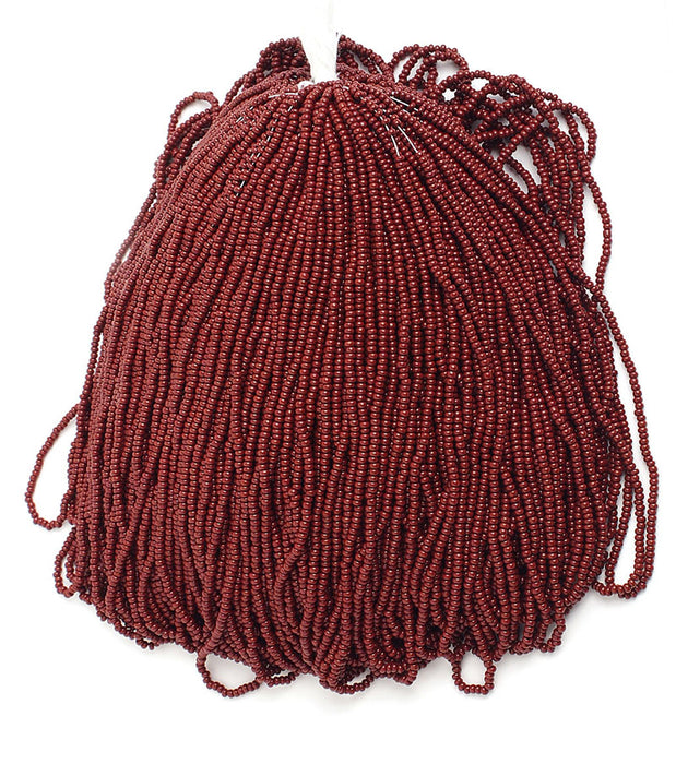 Czech Seed Beads 10/0 Opaque - Brown Shades