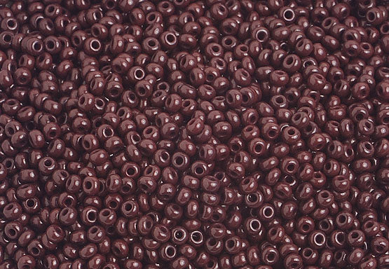Czech Seed Beads 10/0 Opaque - Brown Shades