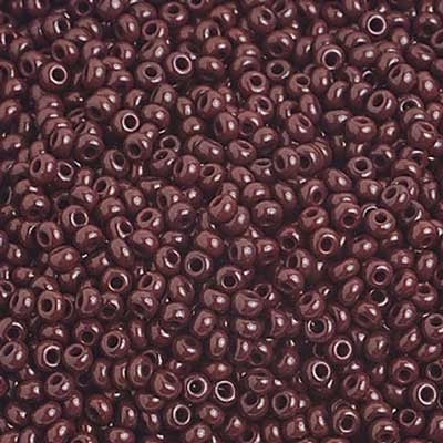 Czech Seed Beads 10/0 Opaque - Brown Shades