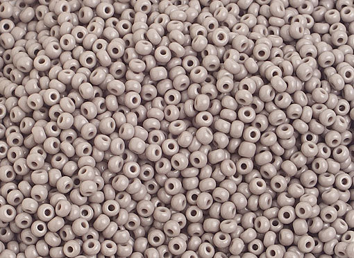Czech Seed Beads 10/0 Opaque - Black/Grey Shades