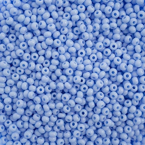 Czech Seed Beads 10/0 Opaque - Blue Shades