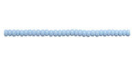 Czech Seed Beads 10/0 Opaque - Blue Shades