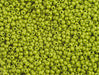 Czech Seed Beads 10/0 Opaque - Green Shades