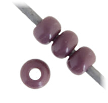 Czech Seed Beads 10/0 Opaque - Purple Shades