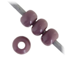 Czech Seed Beads 10/0 Opaque - Purple Shades