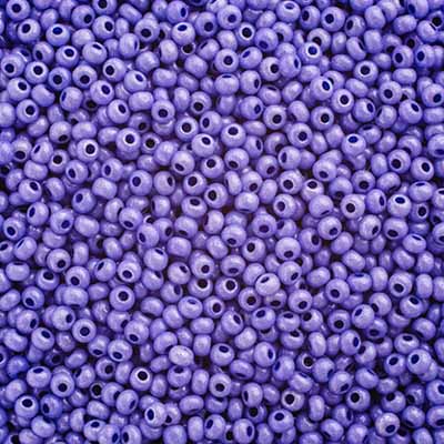 Czech Seed Beads 10/0 Opaque - Purple Shades