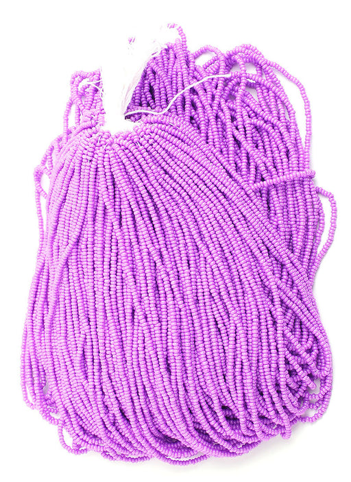 Czech Seed Beads 10/0 Opaque - Purple Shades