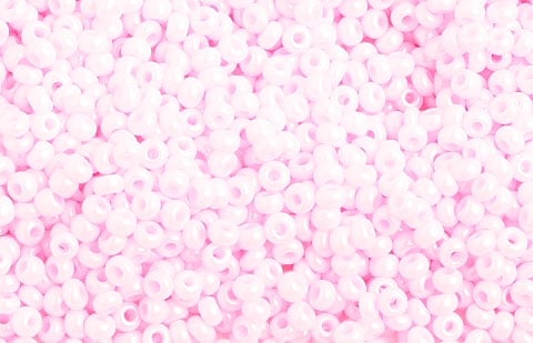 Czech Seed Beads 10/0 Opaque - Pink Shades