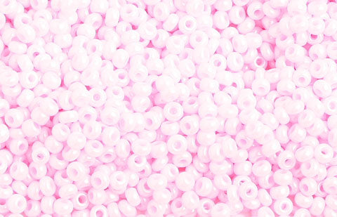 Czech Seed Beads 10/0 Opaque - Pink Shades