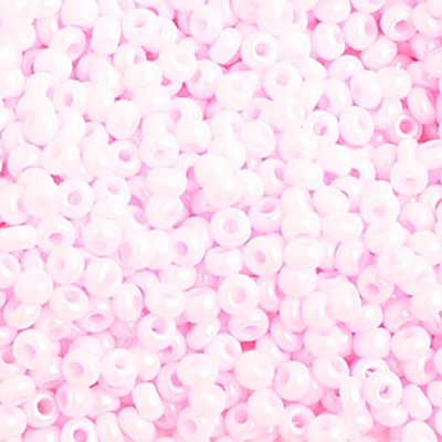 Czech Seed Beads 10/0 Opaque - Pink Shades