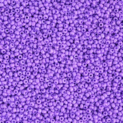Czech Seed Beads 10/0 Opaque - Purple Shades