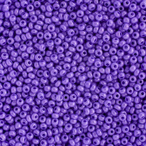 Czech Seed Beads 10/0 Opaque - Purple Shades
