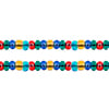 Czech Seed Beads 10/0 Transparent - Multi Shades